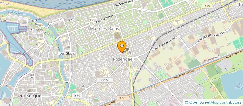 localisation de l'entreprise FLANDRES EXPERTISES à DUNKERQUE