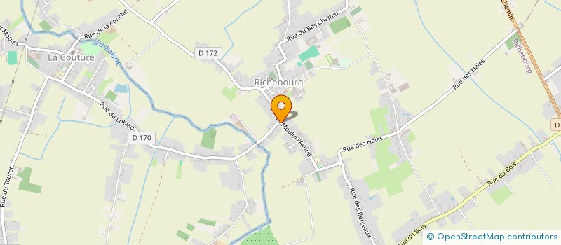 localisation de l'entreprise FLANDRES LYS ENTREPRISES  RICHEBOURG