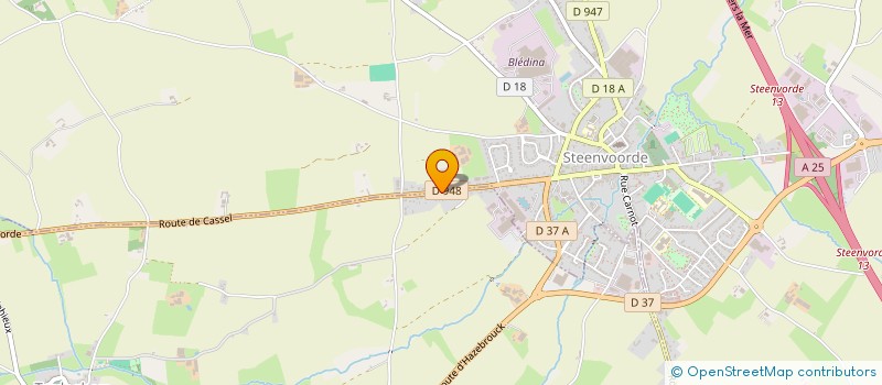 localisation de l'entreprise FLANDRES MOTO PASSION à TERDEGHEM