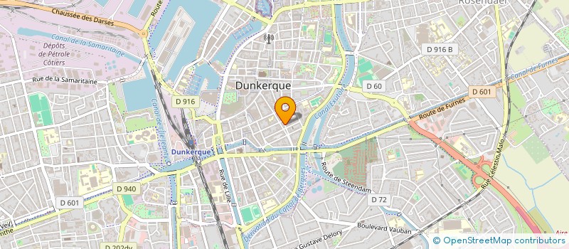localisation de l'entreprise FLANDRES REPRESENTATION à DUNKERQUE