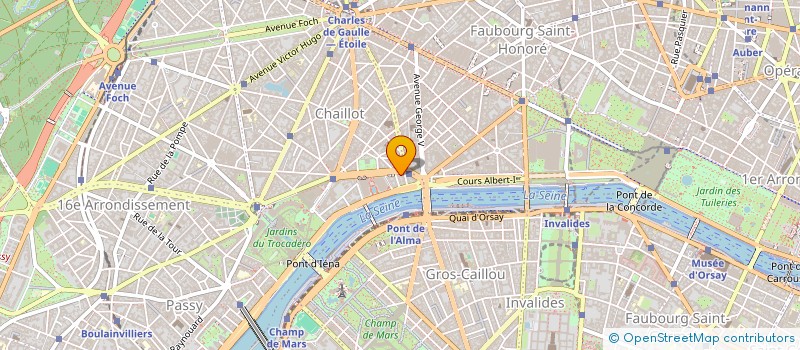 localisation de l'entreprise FLANDRIN LOUIS  PARIS