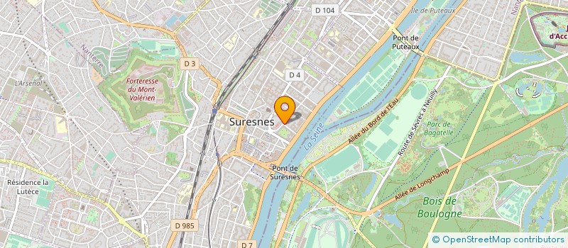 localisation de l'entreprise FLANDRIN TECHNOLOGIES à SURESNES