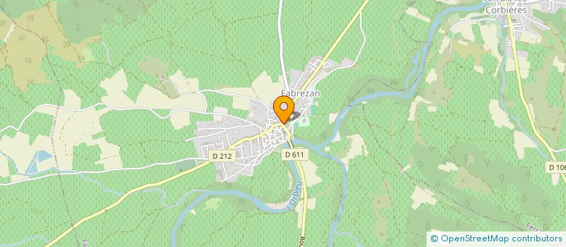 localisation de l'entreprise FLANERIE  FABREZAN