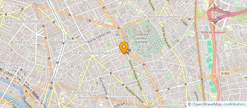 localisation de l'entreprise FLANKER à PARIS