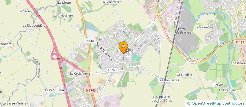 localisation de l'entreprise FLANOE à MONTAIGU-VENDEE