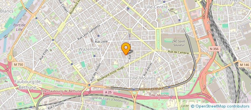 localisation de l'entreprise FLAP ET CIE à LILLE