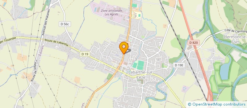 localisation de l'entreprise FLAP KELTS  LABARTHE-SUR-LEZE