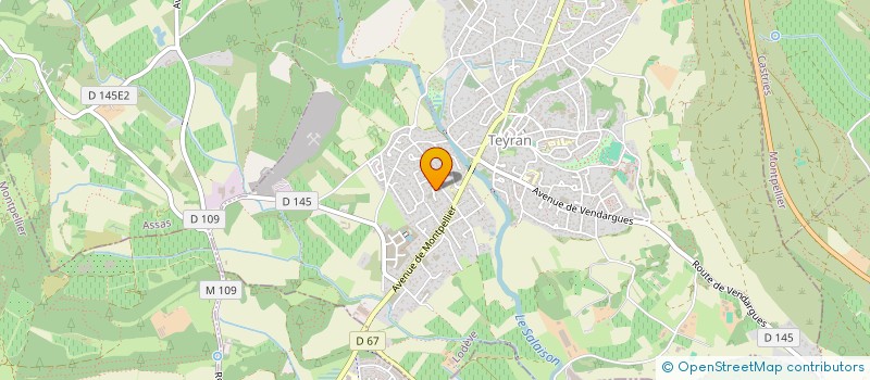 localisation de l'entreprise FLAP PATRIMOINE  TEYRAN