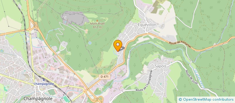 localisation de l'entreprise FLAQ  EQUEVILLON