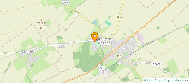 localisation de l'entreprise FLAQUE IMMO  WARLUS