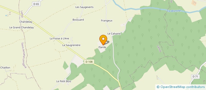 localisation de l'entreprise FLARDES à LANCE