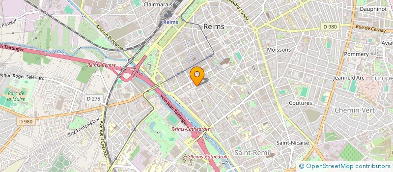 localisation de l'entreprise FLARE ORGANISME DE PRODUCTION INDEPENDANT  REIMS