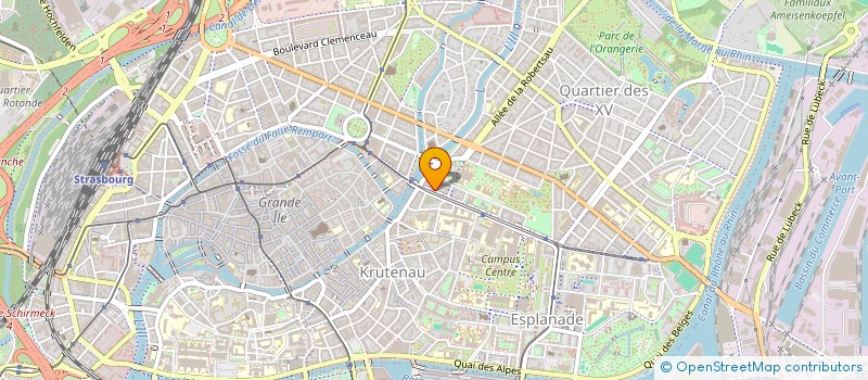 localisation de l'entreprise FLAREP à STRASBOURG