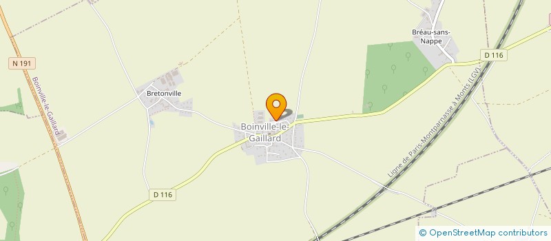 localisation de l'entreprise FLARES ON STUDIO  BOINVILLE-LE-GAILLARD