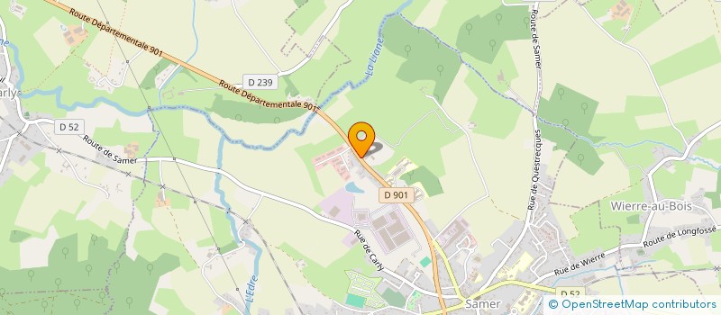 localisation de l'entreprise FLARIUS  SAMER