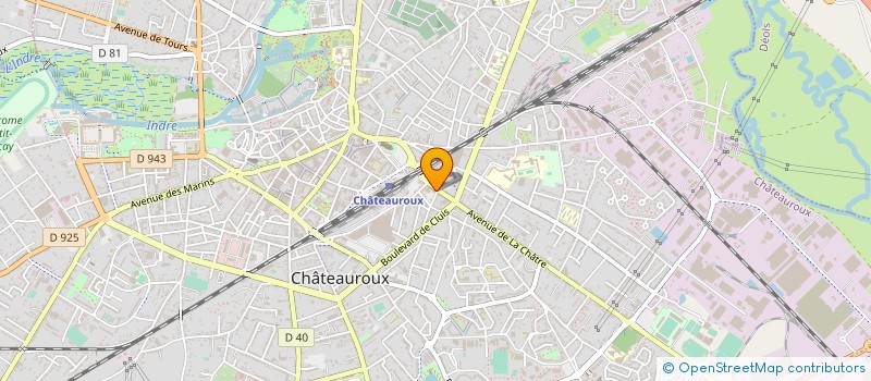 localisation de l'entreprise FLASCH MULTI SERVICES à CHATEAUROUX