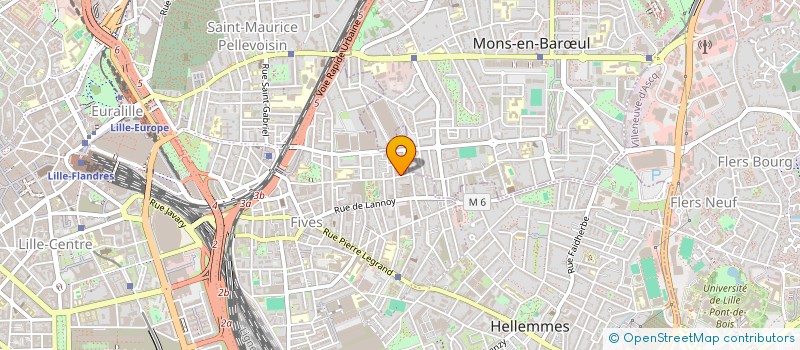 localisation de l'entreprise FLASCHE à LILLE