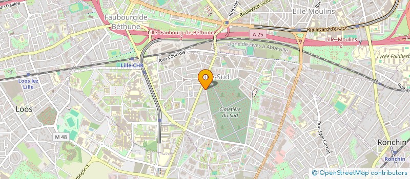 localisation de l'entreprise FLASCHE SANIT à LILLE