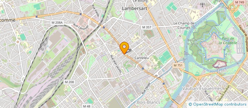 localisation de l'entreprise FLASH  LILLE