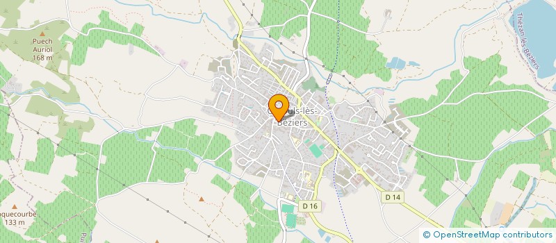 localisation de l'entreprise FLASH  CAZOULS-LES-BEZIERS