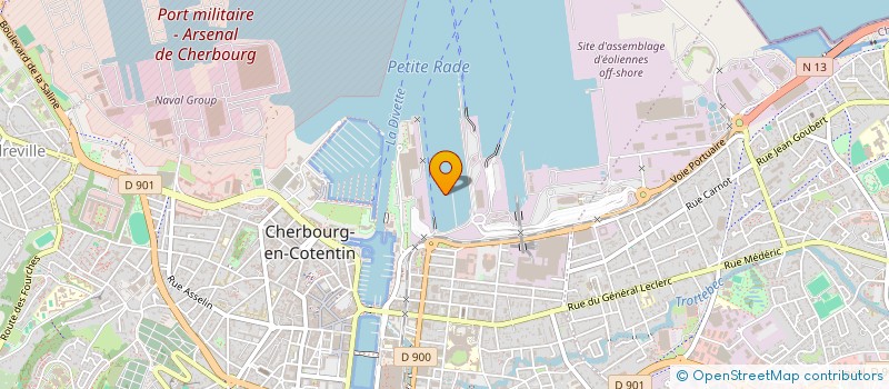 localisation de l'entreprise FLASH 50  CHERBOURG-EN-COTENTIN