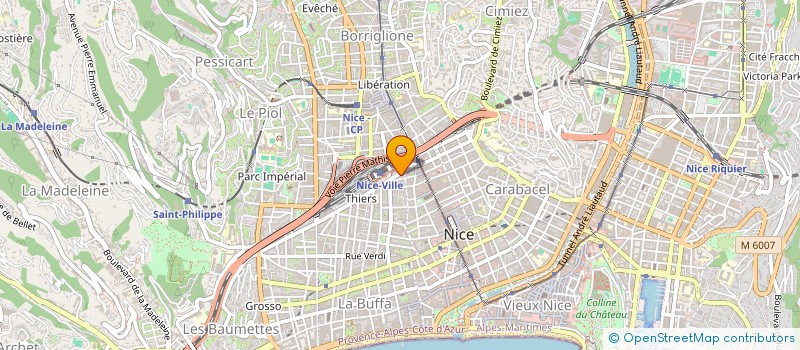 localisation de l'entreprise FLASH à NICE
