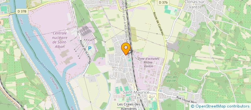 localisation de l'entreprise FLASH  SAINT-MAURICE-L'EXIL