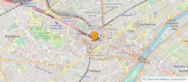 localisation de l'entreprise FLASH ASSISTANCE à PUTEAUX