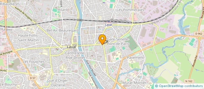 localisation de l'entreprise FLASH ASSISTANTE à LAVAL