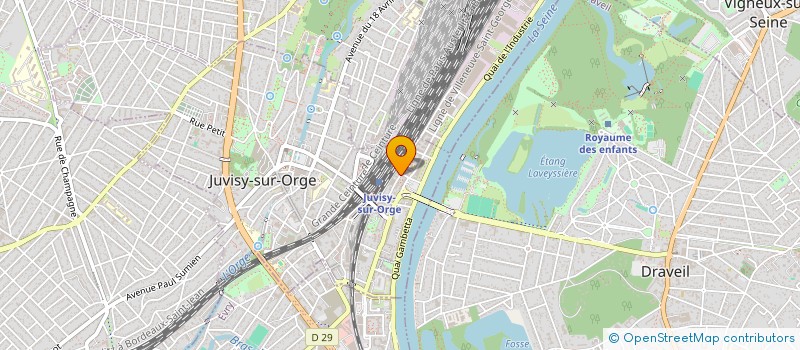 localisation de l'entreprise FLASH ASSURANCES à JUVISY-SUR-ORGE