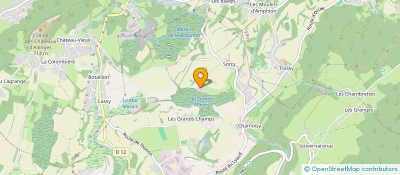 localisation de l'entreprise FLASH AUTO à ORCIER
