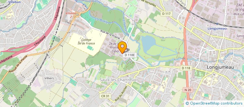 localisation de l'entreprise FLASH AUTO  SAULX-LES-CHARTREUX