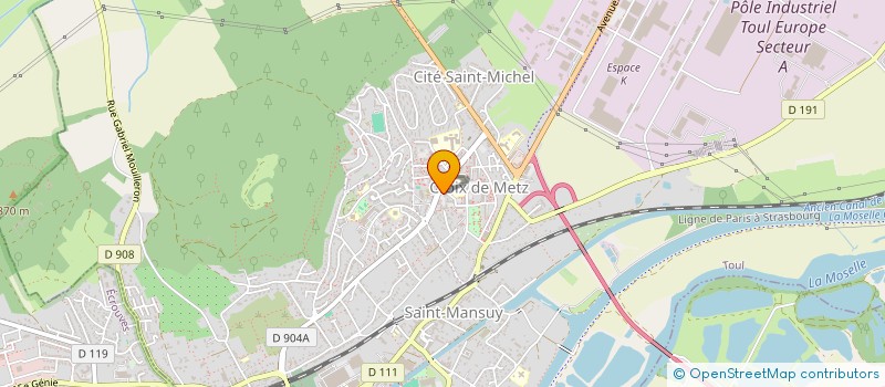 localisation de l'entreprise FLASH AUTO 57  SAINT-DENIS