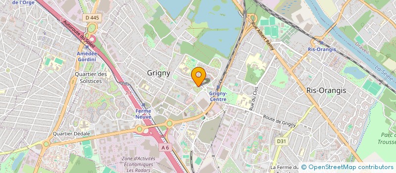 localisation de l'entreprise FLASH AUTO DISTRIBUTION à GRIGNY