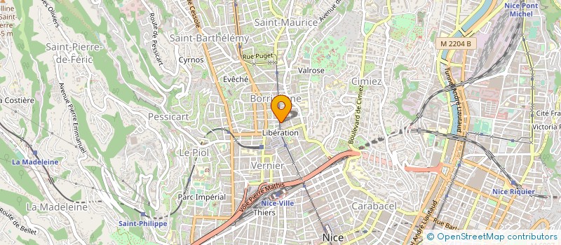 localisation de l'entreprise FLASH AZUR SERVICES à NICE