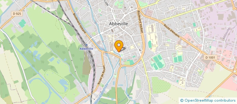 localisation de l'entreprise FLASH BACK COMPAGNY à ABBEVILLE