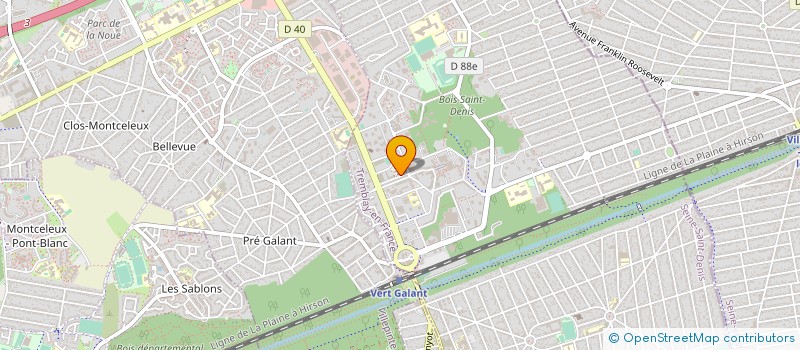 localisation de l'entreprise FLASH BAT à TREMBLAY-EN-FRANCE