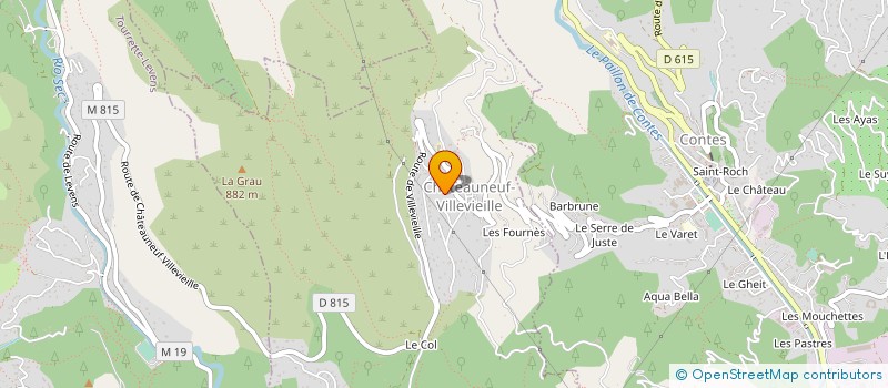 localisation de l'entreprise FLASH BOIS à CONTES
