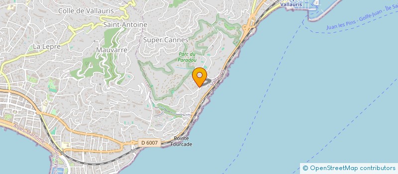 localisation de l'entreprise FLASH BOX PHOTOBOOTH  VALLAURIS