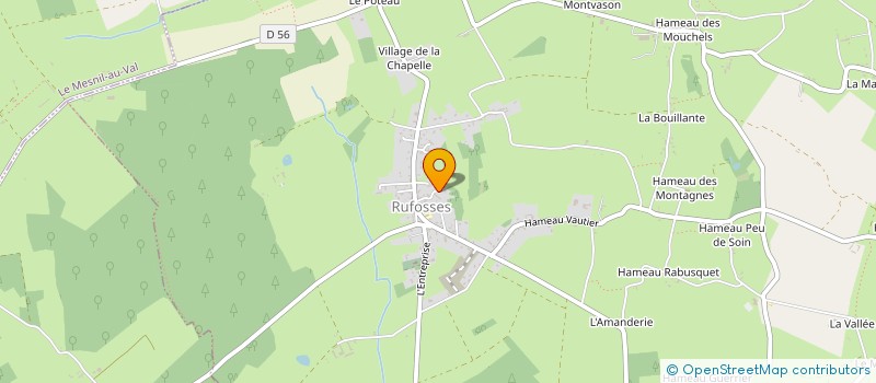 localisation de l'entreprise FLASH CHRONO  MONTAIGU-LA-BRISETTE