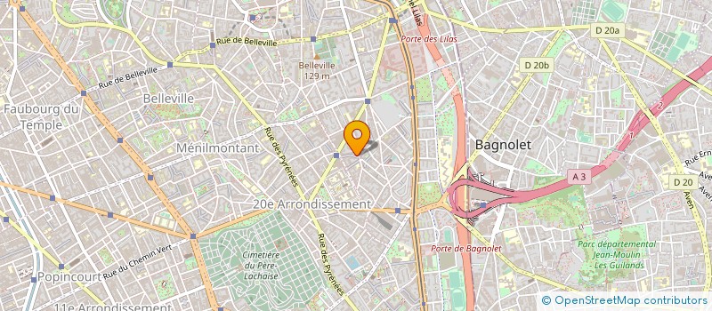 localisation de l'entreprise FLASH COIFFURE  PARIS