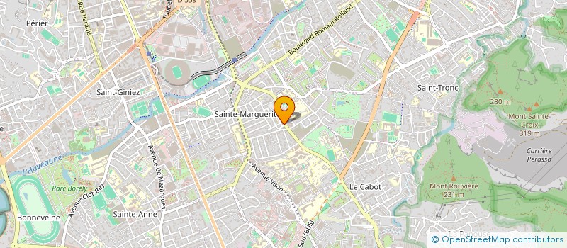 localisation de l'entreprise FLASH COIFFURE BY FLORE à MARSEILLE