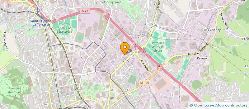 localisation de l'entreprise FLASH COLIS à SAINT-ETIENNE