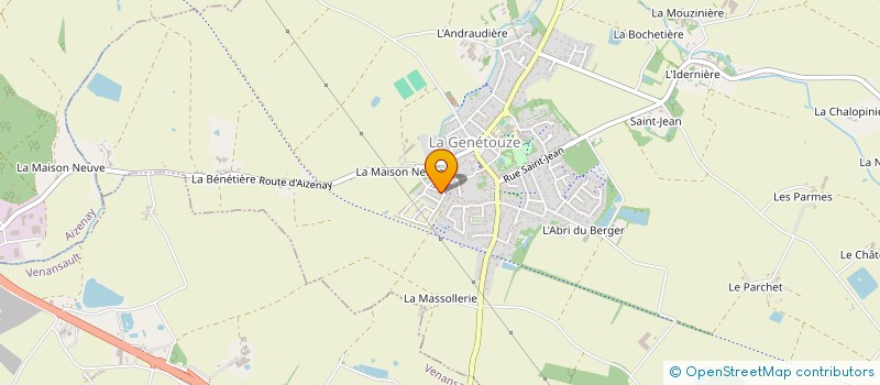 localisation de l'entreprise FLASH COLIS 85  LA GENETOUZE