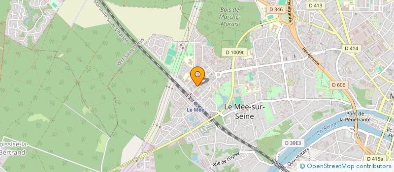 localisation de l'entreprise FLASH CONDUITE  LE MEE-SUR-SEINE