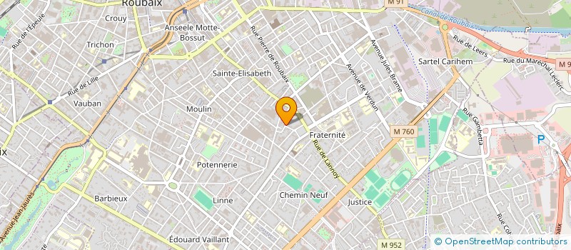 localisation de l'entreprise FLASH-CONSOLES  ROUBAIX