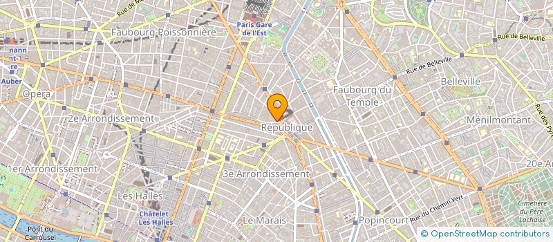 localisation de l'entreprise FLASH D  PARIS