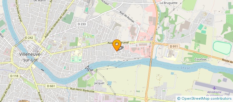 localisation de l'entreprise FLASH DECOR à BIAS