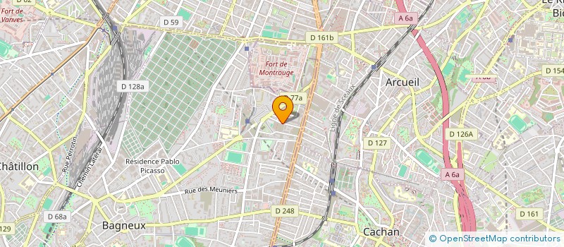 localisation de l'entreprise FLASH DEPANN à BAGNEUX