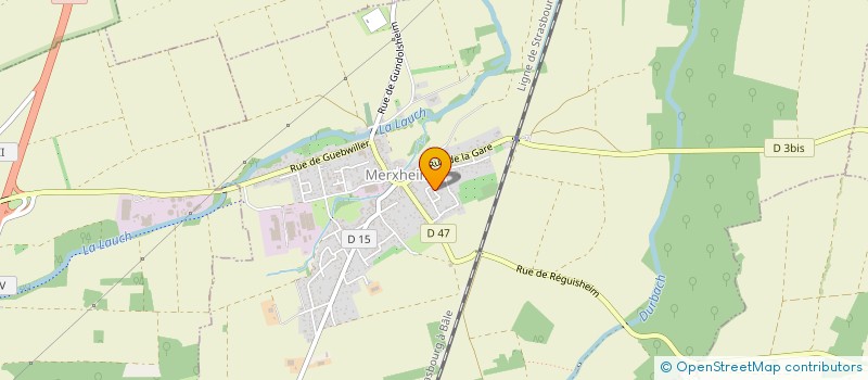 localisation de l'entreprise FLASH DEPANNAGE  MERXHEIM